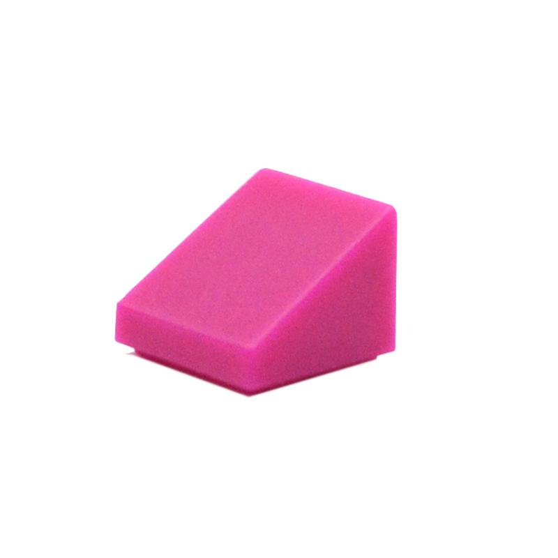 100pcs DIY Building Blocks Figure Smooth Bevel Bricks 1x1 Educational Creative Size Compatible With 54200 Toys for Children