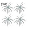 Saltwater Fishing Lure 4Pcs 6CM/1.9G 10.5CM/4G Soft Sea Urchin with Swimming Skirts Artificial Bass Tentacle Creature Bait Freshwater Trout
