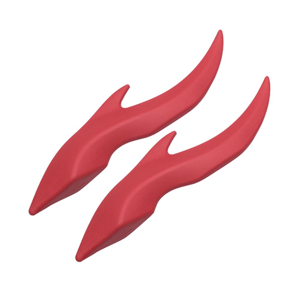 Car Roof Decoration Horns Sticker Auto 3D Dragon Horns Decoration Elasticity Silicone Horns Easy To Find Car In The Parking Lot