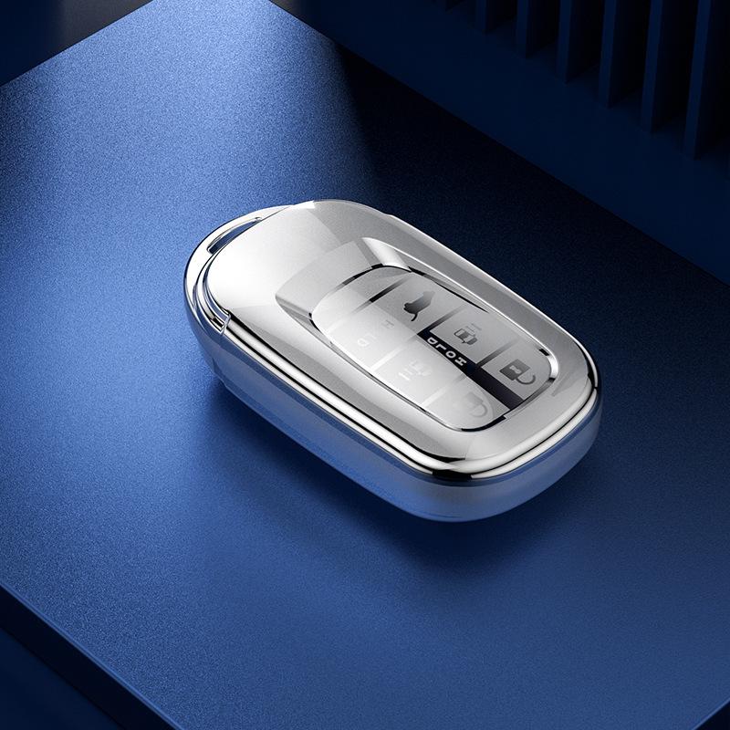 

Honda Civic 5B Quicksand Silver Key Cover for Accord, INSPIRE, Lingpai, Haoying, Guandao Models.