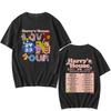 2026 Harrys House Love on Tour T Shirt Cotton Tshirt for Men Letter Print Tees Summer ONeck Loose Tops Unisex Casual Tshirt
