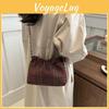 Trendy Plaid Woolen Shoulder Bag 2024 New Spring Street Style Crossbody Chain Bucket Bag
