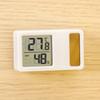 Thermometers Hygrometer Solar Powered Desktop Temperature Humidity Meter Gauge with LCD Display for Baby Room Office