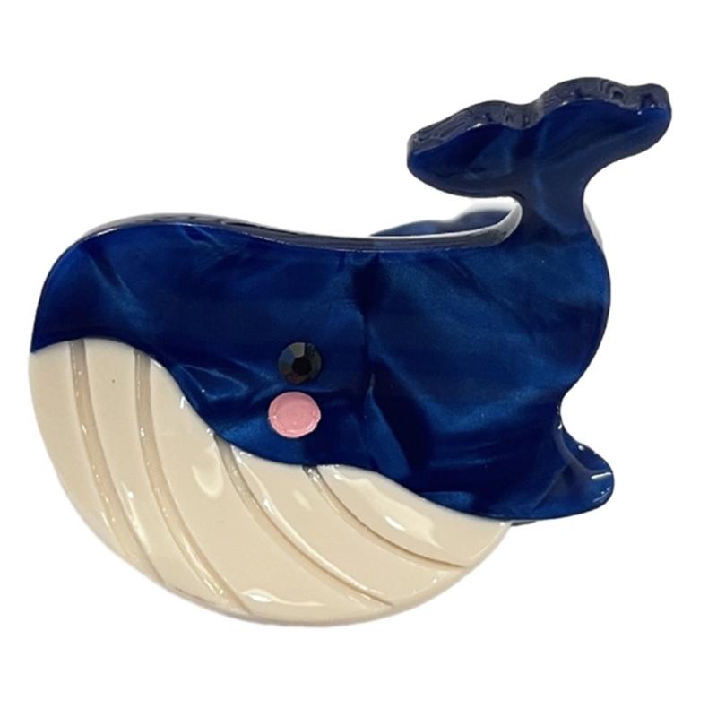 Wal Mini Haarspange Haarspange Meeresleben Haarfang Haarspangen Haarschmuck Haarornament