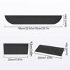 Robot Climbing Mat Rubber Sweeping Robots Ramp Mobility Ramp Vacuum Cleaner Ramp Rubber Ramp for Home Door Threshold