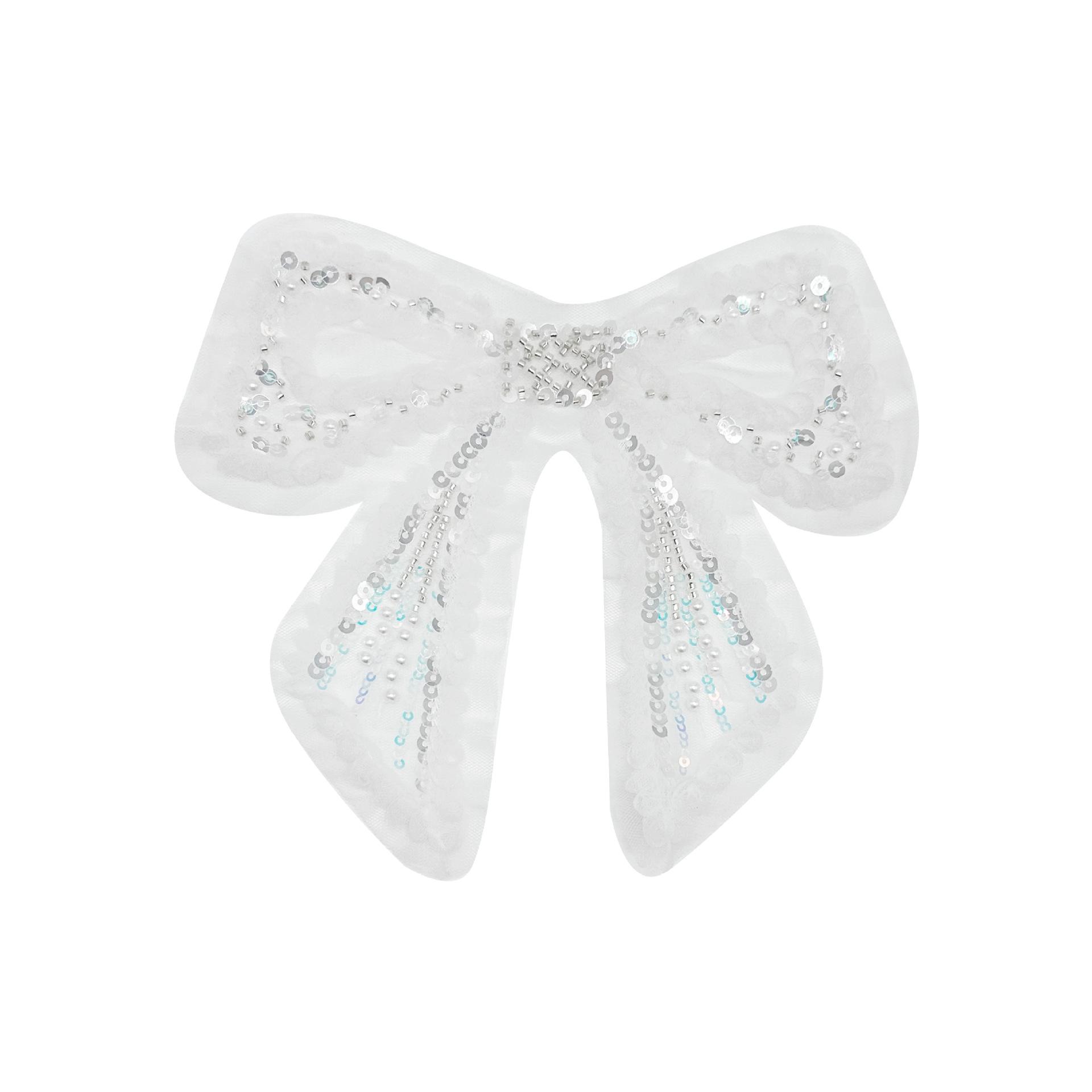 

Сетка Блестящий Бант Тканевая Наклейка Юбка Одежда для Танцев Украшение DIY Аксессуары Аксессуары для Одежды H3006 Bow