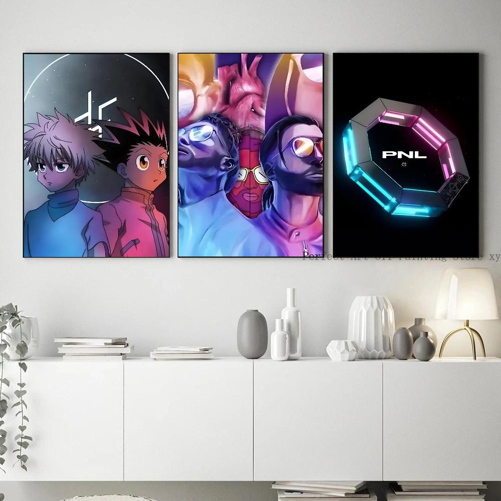 1pc PNL QLF Rapper Singer Poster HD Posters Home Room Bar Cafe Decor Art Wall Painting Picture