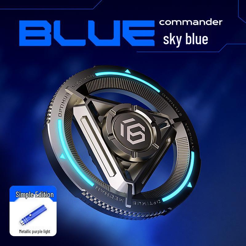 

Yijue Navigator Светящийся Металлический Спиннер-Непоседа - Продвинутая EDC Игрушка для Снятия Стресса для Взрослых