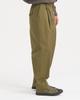 HISHANDER One Pleats Tapered Pants
