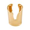 Metallic Finish Wide Open Bracelet Wide Open Irregular Bracelet New Wristband  Hand Accessory