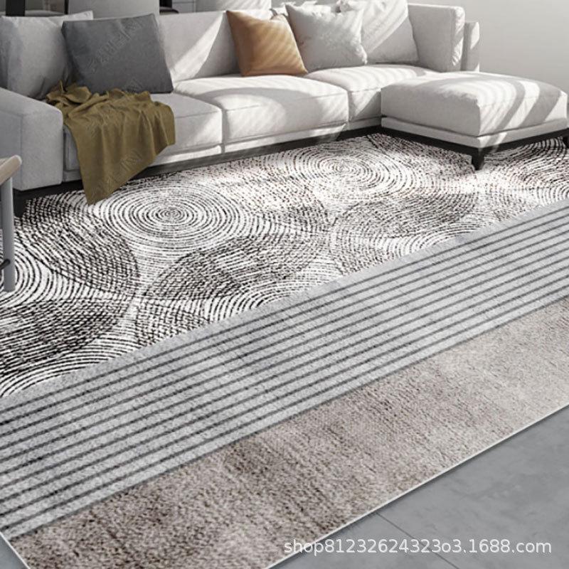 Luxurious Modern Nordic Large Area Carpet for Living Room or Bedroom