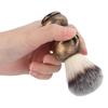Men s Shaving Brush with   Skeleton Shape Handle Facial Beard Cleaning Grooming Shave Tool