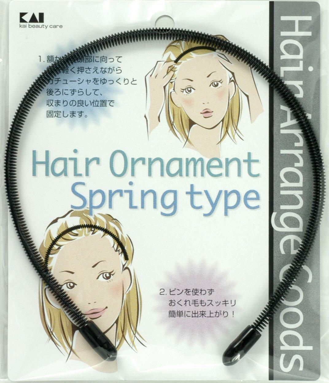 

Повязка на голову Kai Spring Type, черная, 1 шт. (х 1)