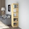 Day and Night - Day and Night Shelf/space Divider Solid Pine Wood 40x35x167 Cm