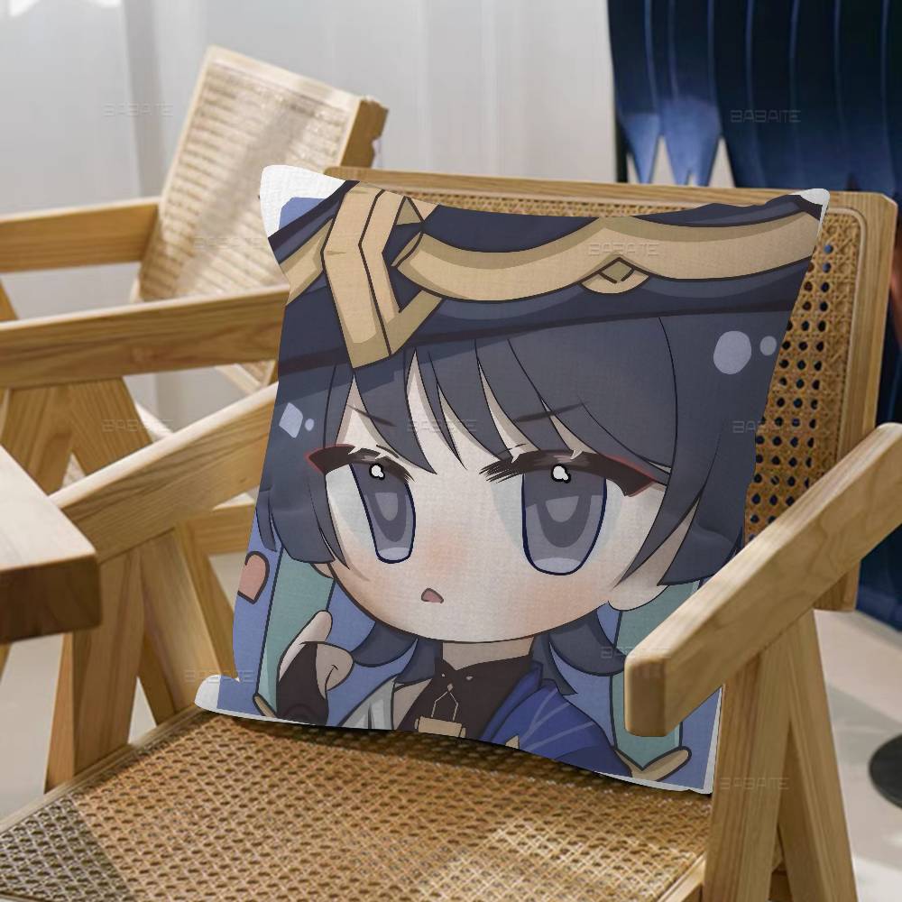 Popular Game Figure Wanderer Pillow Gift Home Office Decoration Bedroom Sofa Car Cushion Cover case x