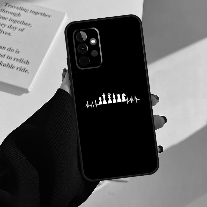 Chess Case For Samsung Galaxy A54 A34 A14 A13 A33 A53 A73 A51 A71 A50 A12 A22 A32 A52 A72 Cover