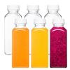 Sticle de Suc 250/350/500ml Pătrate din Plastic Sticlă Ceai cu Lapte Anti-Vărsare Durabile Sticlă de Apă Reumplere Curățare Ușoară