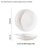 2025 Pure White Ceramic Dishware Set: Bowls, Plates, and Chopsticks for New Homes