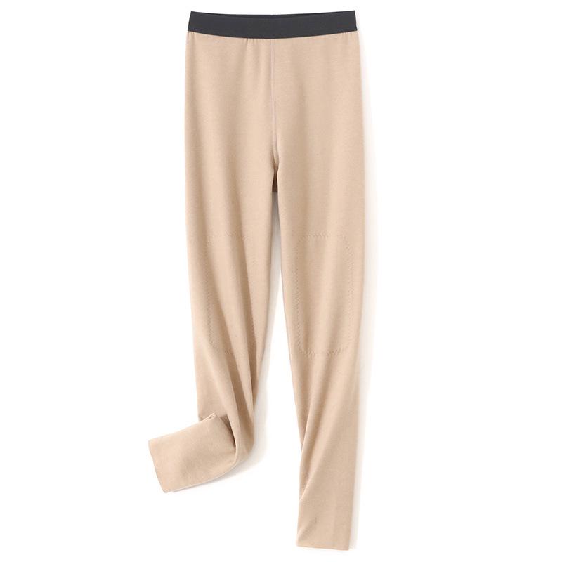 

Женские теплые леггинсы с высокой талией - Немецкий бархат, Шерсть шелка, Стиль наколенников для осени/зимы XL