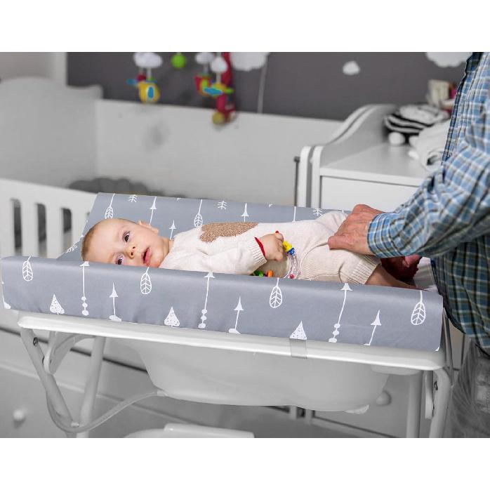 Changing Pad Cover, Diaper Changing Pad Covers 4 Pack, Fitted Baby Changing Table Sheets for 32''×16'' Change Table Pad, Cradle & Bassinet Sheets