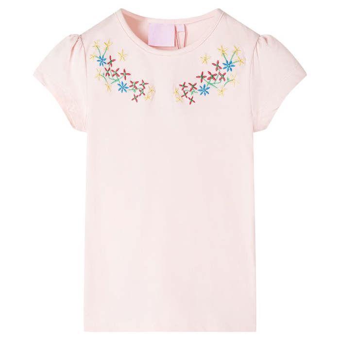 Pale Pink T-shirt for Children 92/104/116/128/140
