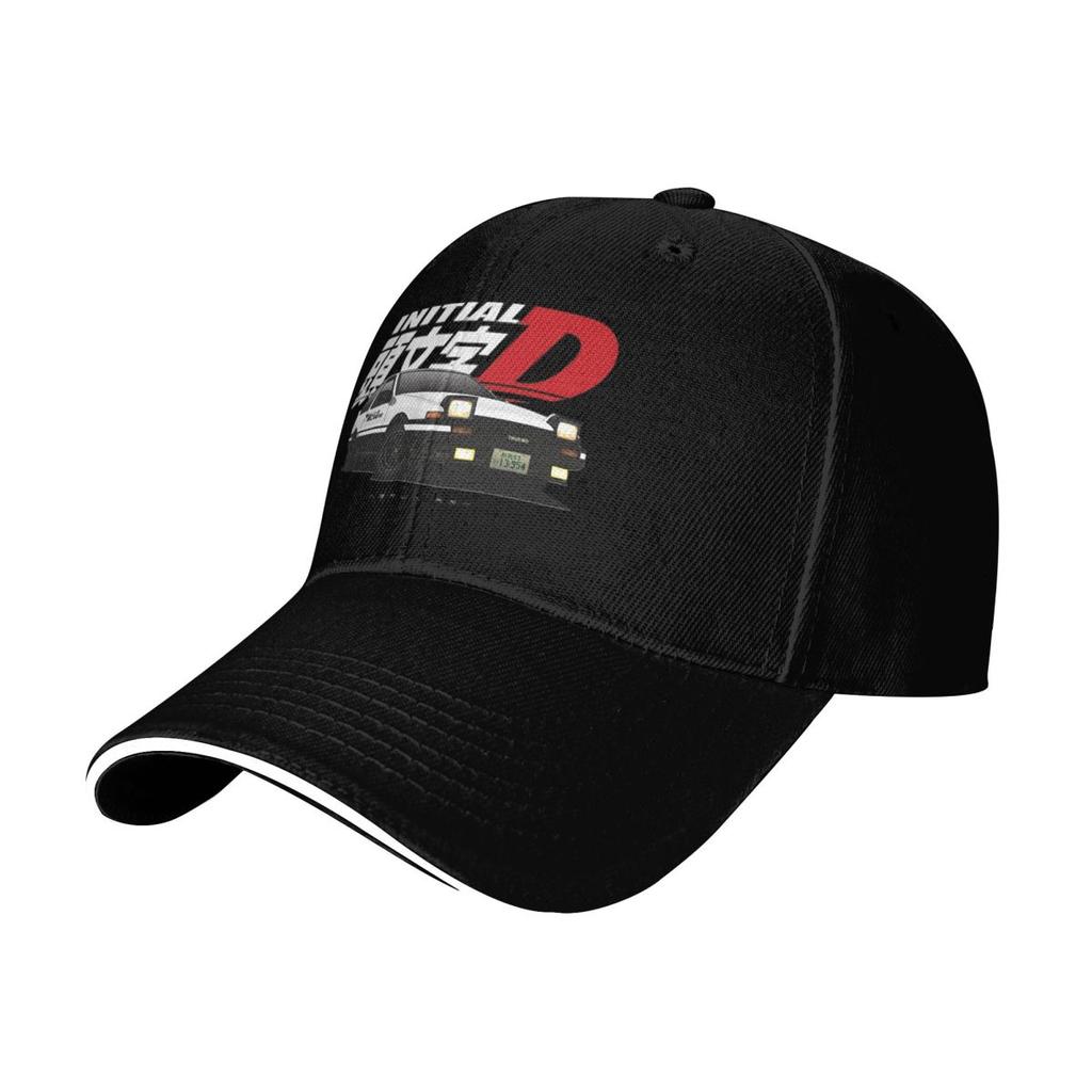 Anime Drift AE86 Initial D Baseball Caps Snapback Baseball Hats Breathable Casual Casquette Outdoor Unisex