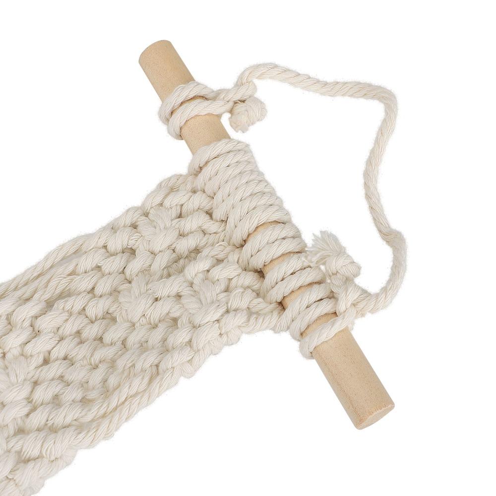 Length 160cm Wall Hanging Hat Organizer Boho Macrame Hat Hanger Daily Cap and Headwear Tidying