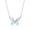 Necklace [Original Design] Symphony Butterfly, Elegant and High-quality Debut, Ins Style Love Confession Exquisite Gift Box, 925 ZJYXL-YS-042
