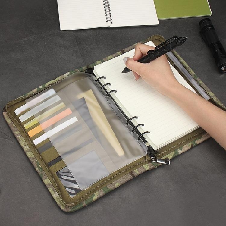 Tactically Notebook Cover Oxford Protective Sleeve Outdoor Log Book Cover