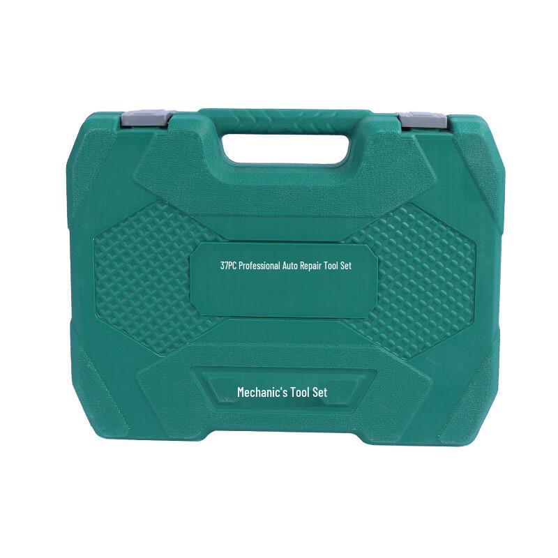 37-Piece Ratchet Socket Wrench Set CN Plug (adapter Included)