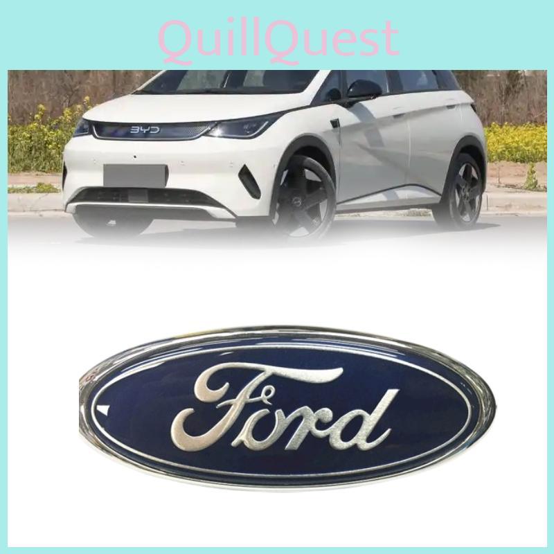 Grille Oval Ford Badge Car Emblem Sticker With Abs Material Front Rear Mark