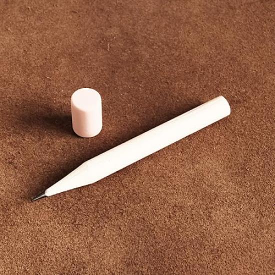 Brass Pencil Caps 4 Writing Office Goods (5 Pencils, Erasers) - Instruments, Pencils, Stationery, Supplies, Case, Stationery, Accessories, Gold,