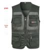 Men's Multi-Pocket Tactical Vest for Fishing and Photography - Mesh Design for Spring, Summer, and Autumn