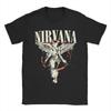 Nirvana Angel Band T Shirt Summer  Cotton TShirts For Men Popular Design Tshirt Short Sleeve Classic Top Tees