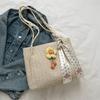 Summer Rattan Woven Tote Bag Large Capacity Casual Handbag for Women 2026 New Fashion CLE