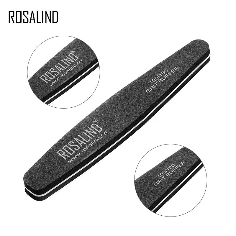 ROSALIND Pile de unghii Pedichiură profesională Manichiură Instrumente de lustruit Pedichiură Instrument pentru arta unghiilor