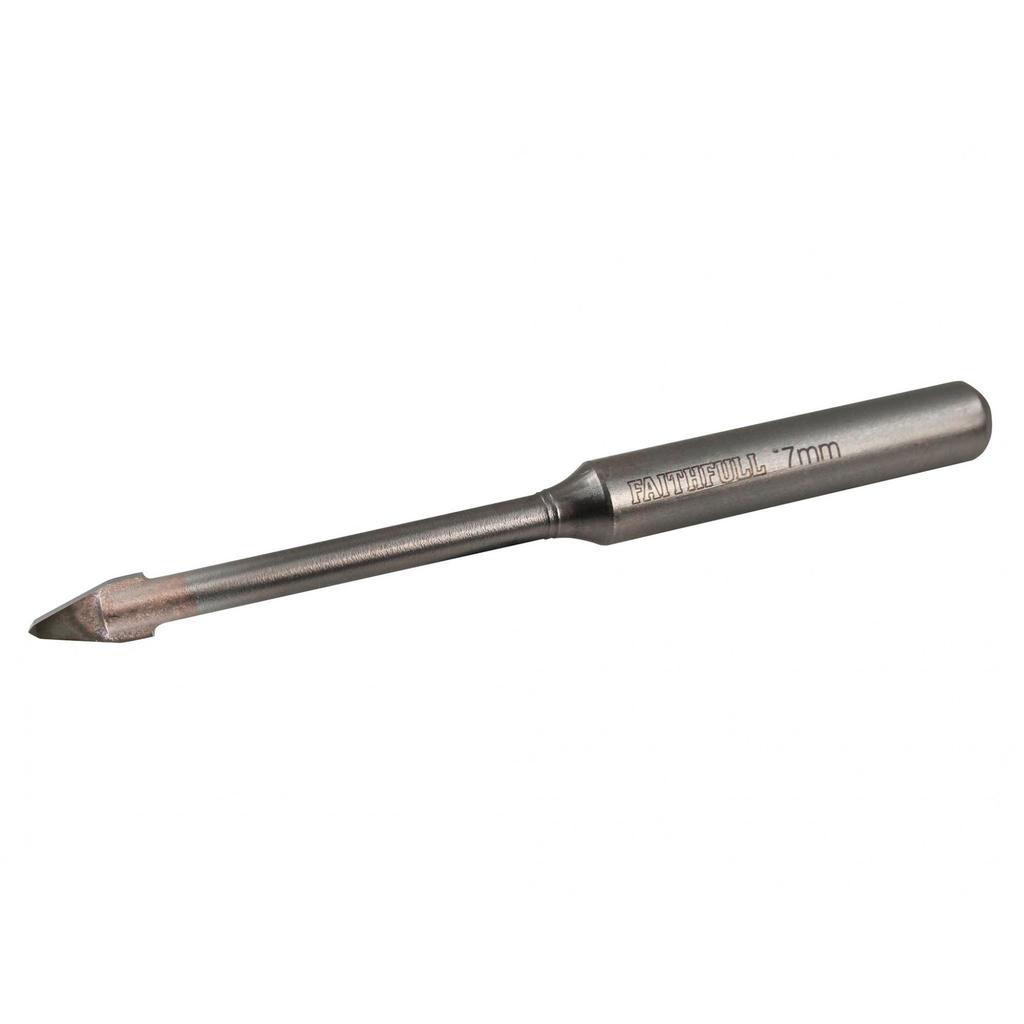 Faithfull Carbide Hard Tile & Glass Drill Bit