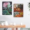 5D Diamond Painting Full Round Drill Diamond Pumpkin Lotus Diamond Painting Handmade Diy Diamond Mosaic Painting Home Decoration