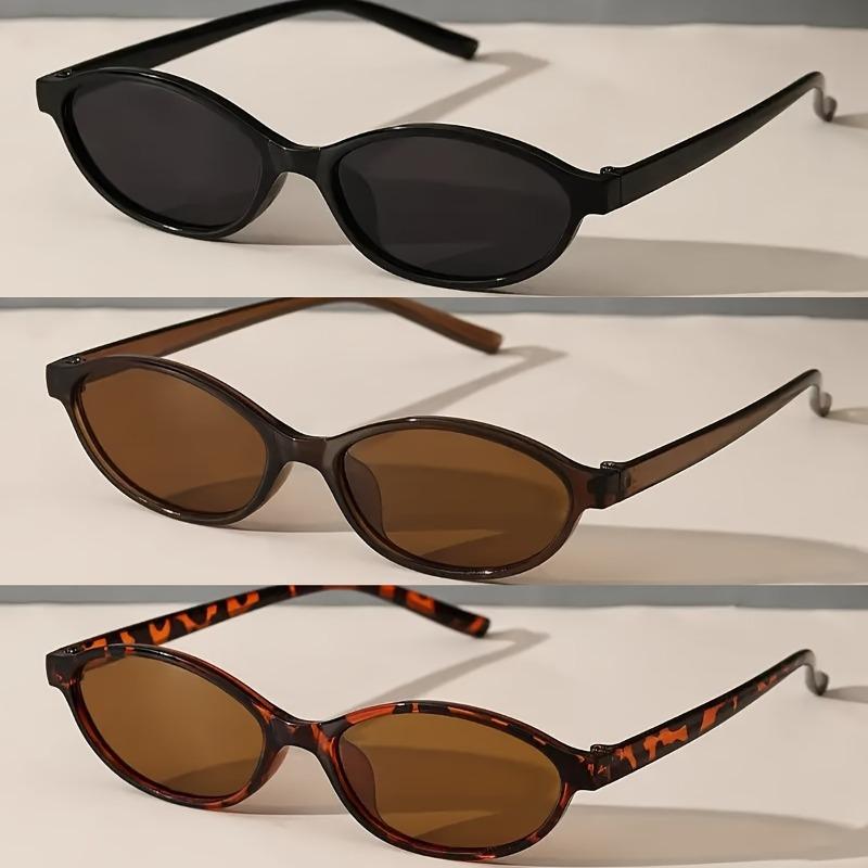 3 Pairs of Men s and Women s Universal Y2K Trendy Decoration Versatile Personalized Fashion Glasses