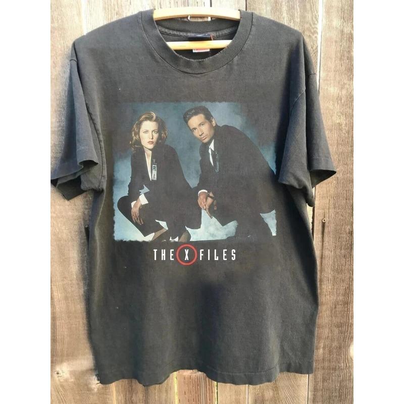 XFiles Series Retro Style Summer New Casual Original Style Tshirt Suitable for Both Unisex and Women