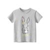 2025 Summer 2-8 Years Kids Girl Shorts Sleeve T-shirts Printed Little Girl Top Baby Girl T Shirts Children Toddler Girl Clothes