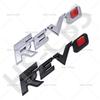 1Pc 3D ABS Car Stickers Hilux Revo Word Emblem Rear Trunk Badge Logo Car Body Fender Decor Tailgate Decal Stickers