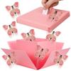 High Quality Anniversary Surprise Flying Butterfly Box Happy Birthday Pop Up Explosion Creative Bounce Box Party Decorations
