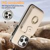 Crossbody Cards Solt Wallet Leather Case For iPhone 16 Pro Max 15 Plus 14 13 12 11 16e Ring Holder Kickstand Package Bag Cover