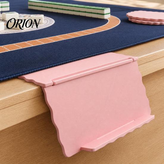 Mahjong Karten-Organizer Halter für Tisch, Einschubständer unter der Matte, 3D-gedruckter schräger Sicht-Displayständer Amerikanischer Ständer