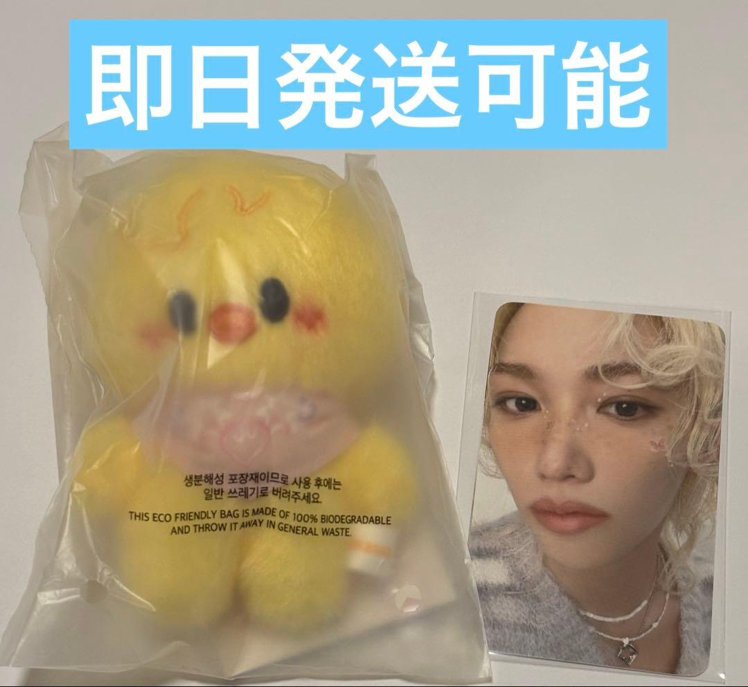 

[USED] SKZOO Penmi 10cm Plush Toy Pogari Felix with Trading Card