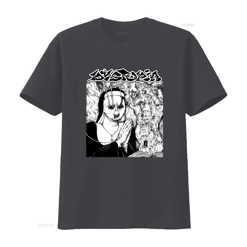New Dystopia Crust Punk Band T Shirt Full Size S 5XL Vintage Washed Breathable Soft Streetwear Stretched Casual Versatile
