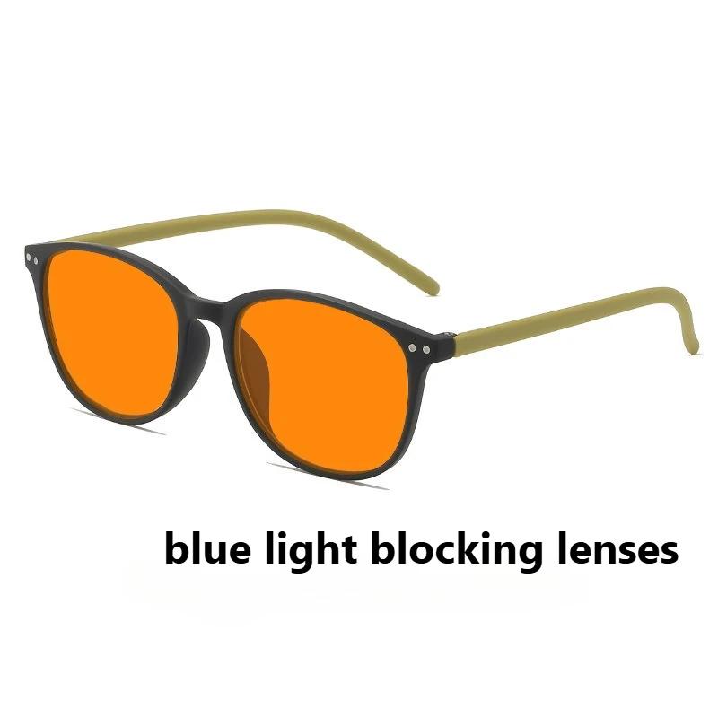 New Fashionable Commuter Night Vision Anti-Blue Light Glasses Gaming and Office Eye Protection Classic Driving Eyewear