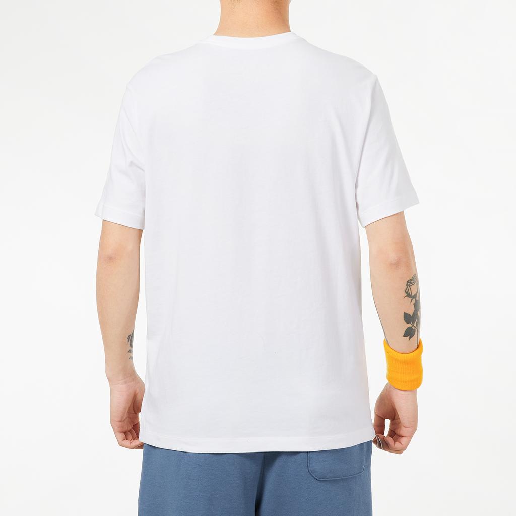 Nike Sportovní tričko s potiskem krevet Pánské topy Bílé DD1289-100