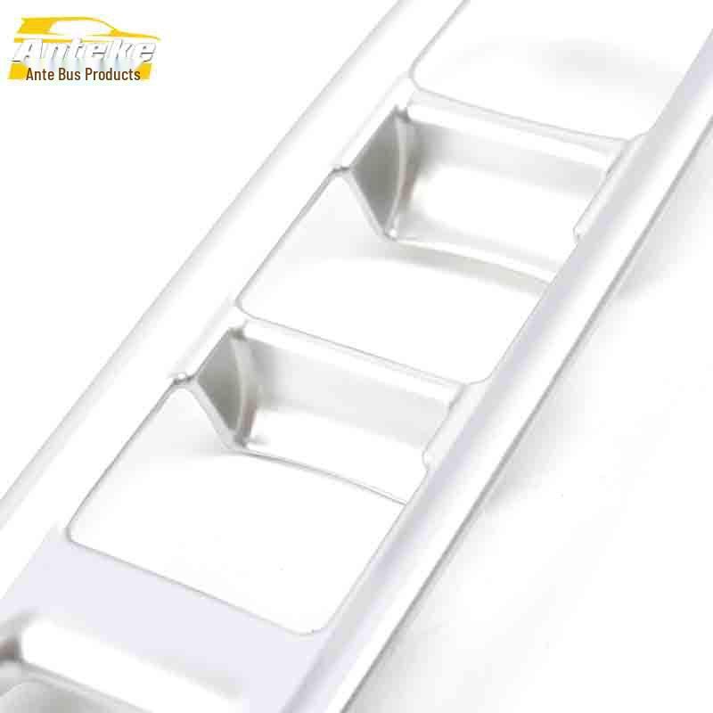 GS3 Glass Switch Sequins Electroplated Window Armrest Lift Button Decorative Patch Car Accessories